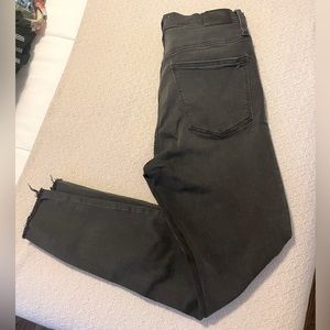Madewell Black 9” Mid-Rise Skinny Jeans